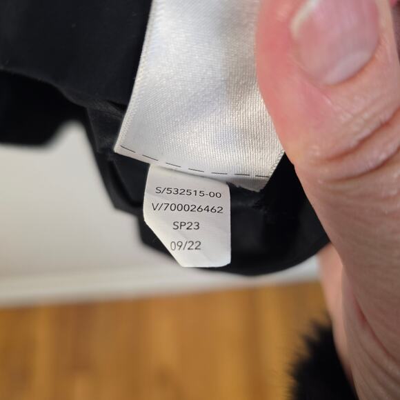 Athleta Triumph Hybrid Sweatshirt Women’s L Black Crewneck Cinch Waist Athletic - Picture 7 of 11